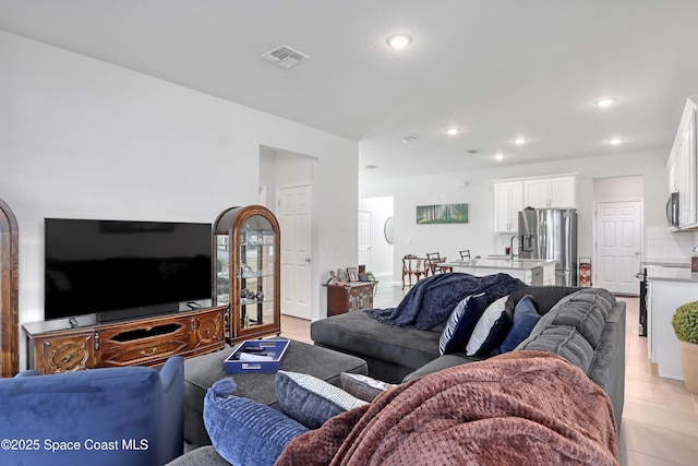 view of living room