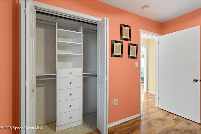 view of closet