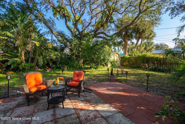 view of patio