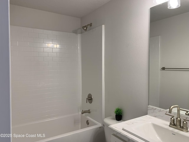 1581 San Filippo Dr SE, Palm Bay, FL 32909 - full bathroom with vanity and shower / bathtub combination