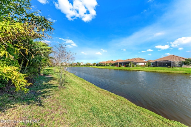 property view of water