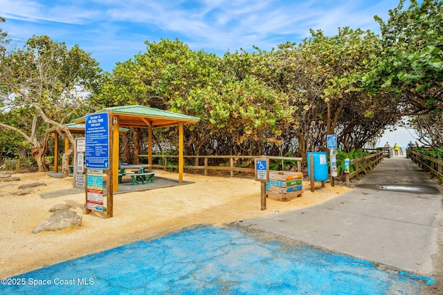 view of playground