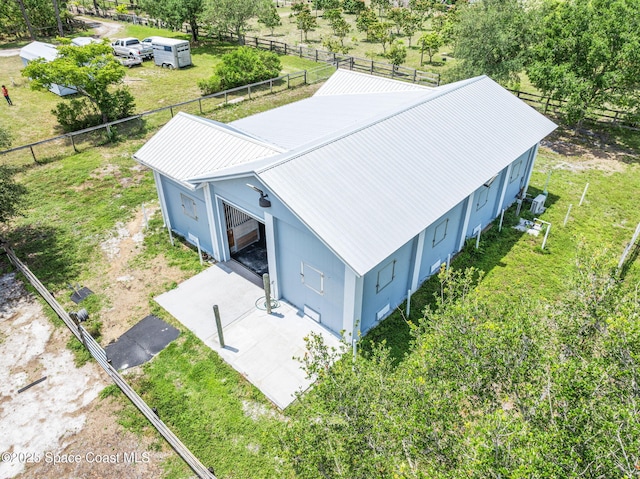 drone / aerial view