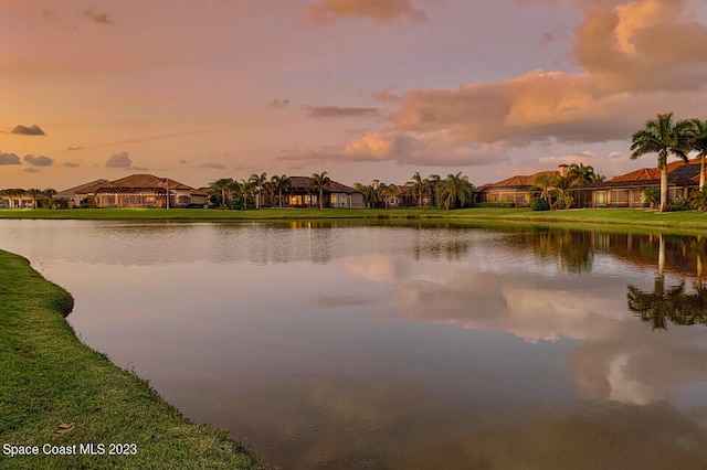 property view of water