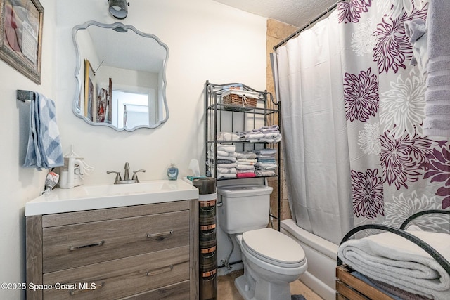 230 Andros Dr, Merritt Island, FL 32952 - bathroom with vanity and toilet