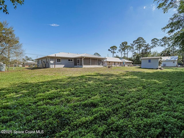 8075 134th St, Sebastian, FL 32958 - view of yard