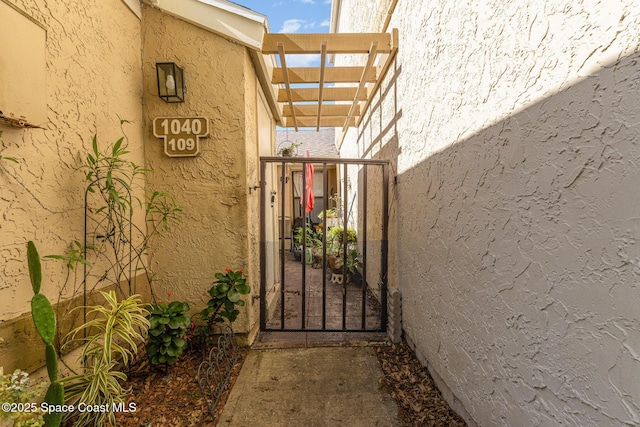 view of property entrance