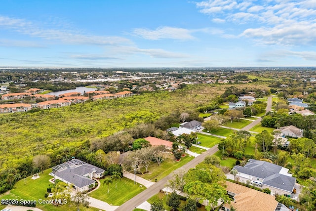 birds eye view of property featuring a residential view