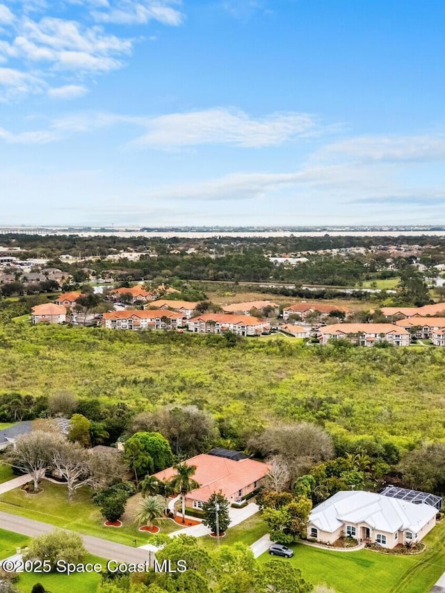 birds eye view of property featuring a residential view