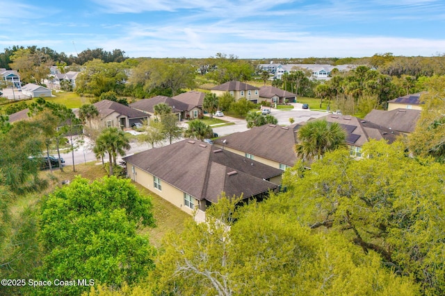 bird's eye view featuring a residential view