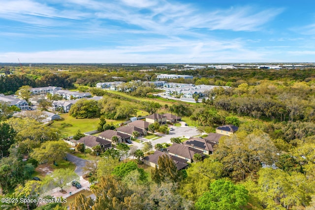 bird's eye view featuring a residential view