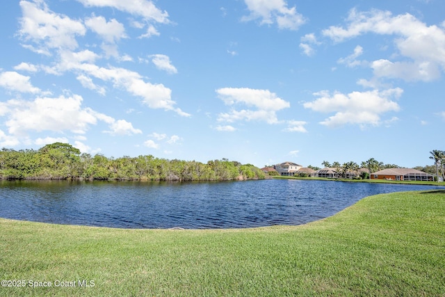 property view of water