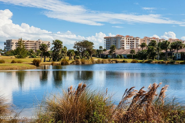 property view of water