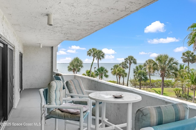 5055 Dixie Hwy NE Unit B206, Palm Bay, FL 32905 - balcony featuring a water view