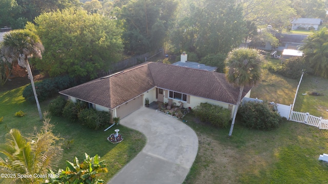 2618 Watkins Dr, Melbourne, FL 32901 - aerial view of property and surrounding area