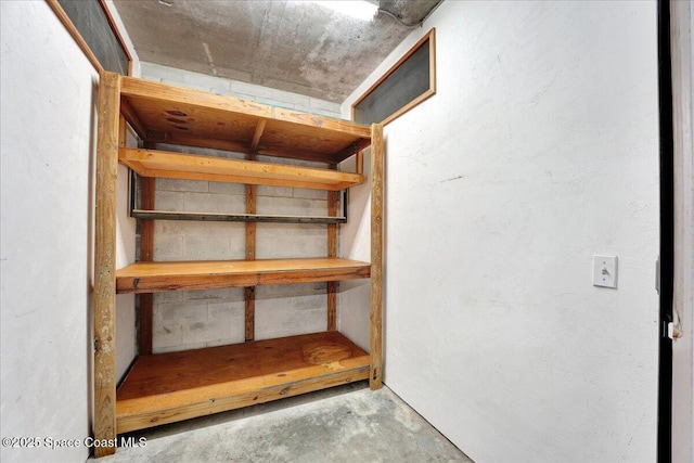 view of storage