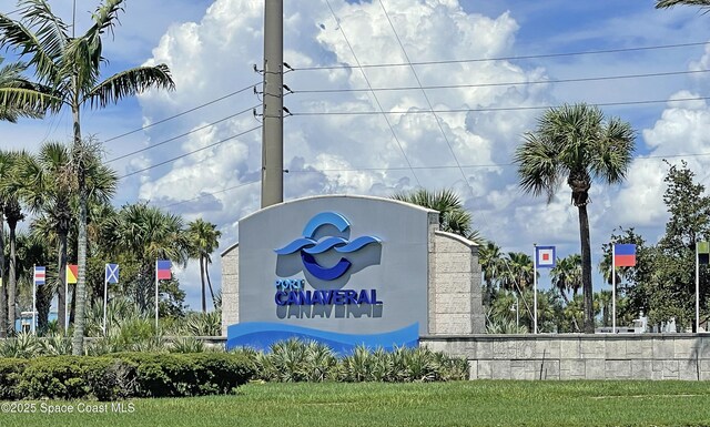 241 S Brevard Ave, Cocoa Beach, FL 32931 - view of community / neighborhood sign