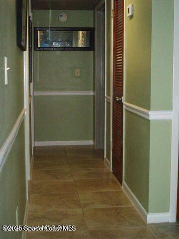 hall with baseboards