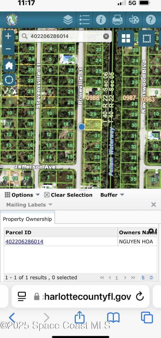 240 Prineville St, Port Charlotte FL, 33954 land for sale