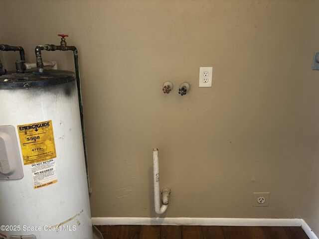 1341 S Patrick Dr, Satellite Beach, FL 32937 - utility room with water heater