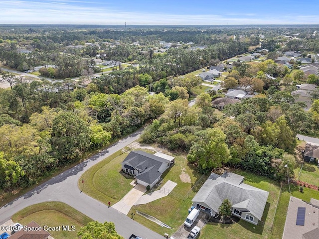 birds eye view of property featuring a residential view