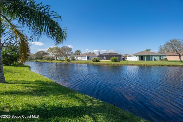 property view of water