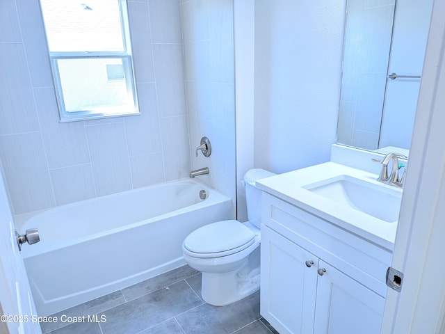 2100 Cogan Dr SE, Palm Bay, FL 32909 - bathroom with shower / bath combination, toilet, and vanity