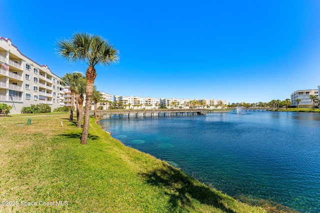 property view of water