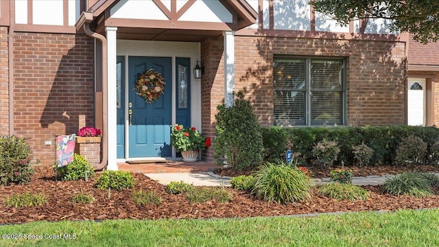 3794 Rambling Acres Dr, Titusville, FL 32796 - entrance to property featuring brick siding