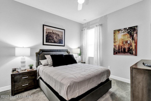 3465 Diamond Leaf Dr, Vero Beach, FL 32966 - carpeted bedroom with baseboards and a ceiling fan