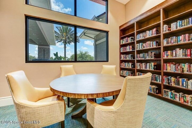 view of dining space