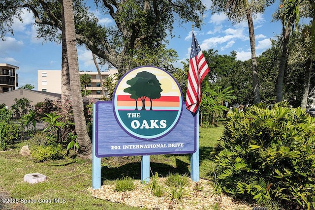 201 International Dr Unit 322, Cape Canaveral, FL 32920 - view of community / neighborhood sign
