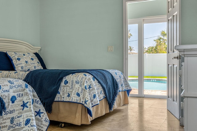 303 Harrison Ave, Cape Canaveral, FL 32920 - bedroom with access to outside