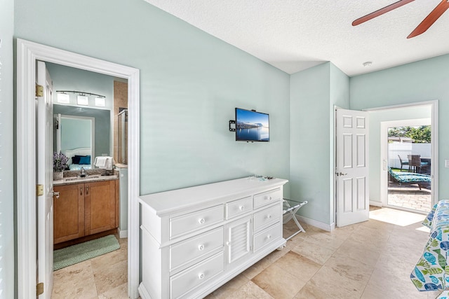 303 Harrison Ave, Cape Canaveral, FL 32920 - corridor with baseboards and a textured ceiling