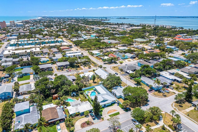 303 Harrison Ave, Cape Canaveral, FL 32920 - aerial view featuring a water view