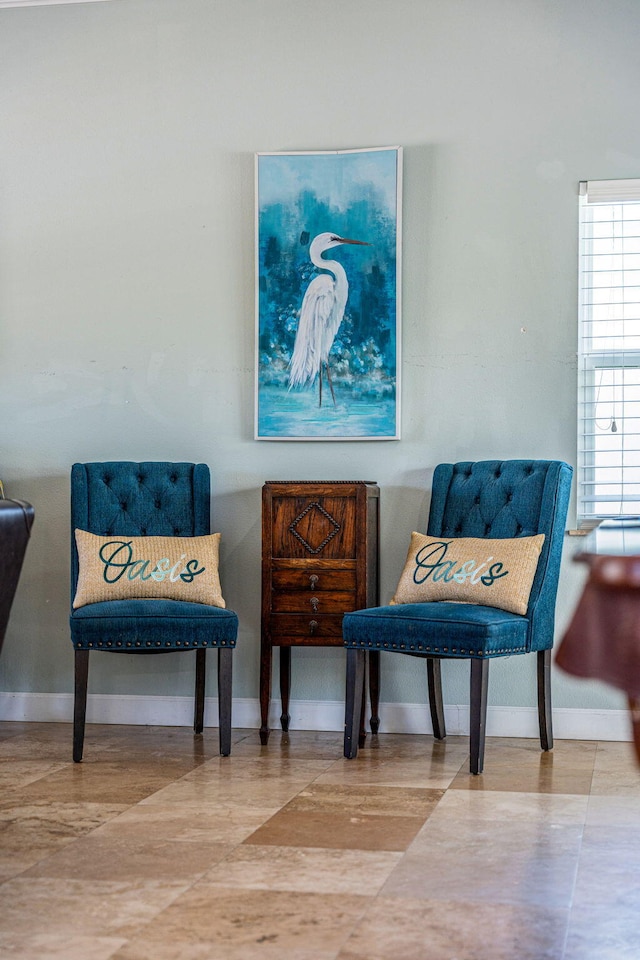303 Harrison Ave, Cape Canaveral, FL 32920 - sitting room with baseboards