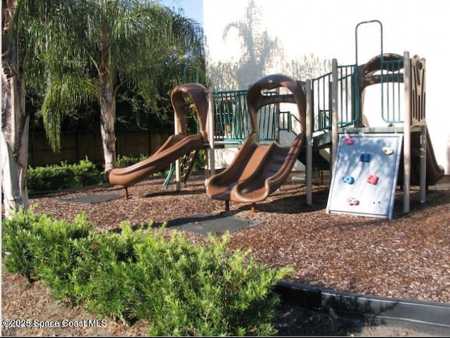 view of communal playground