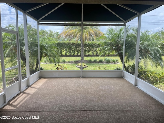 3485 Sansome Cir, Melbourne, FL 32940 - view of unfurnished sunroom