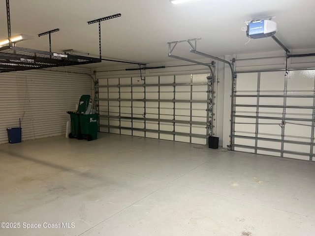 3485 Sansome Cir, Melbourne, FL 32940 - garage with a garage door opener