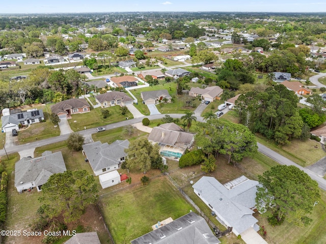 birds eye view of property featuring a residential view