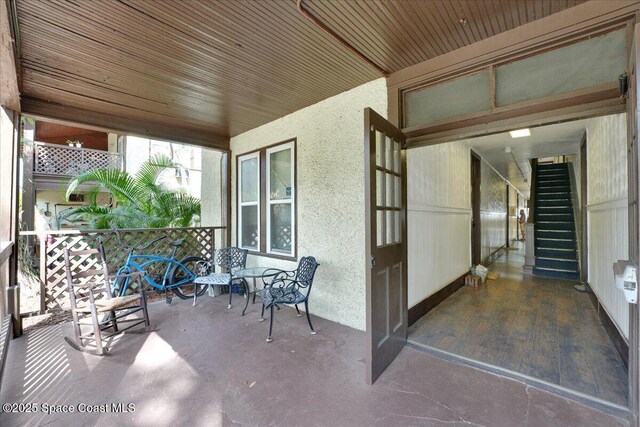 16 S St, Rockledge, FL 32955 - view of patio with a porch
