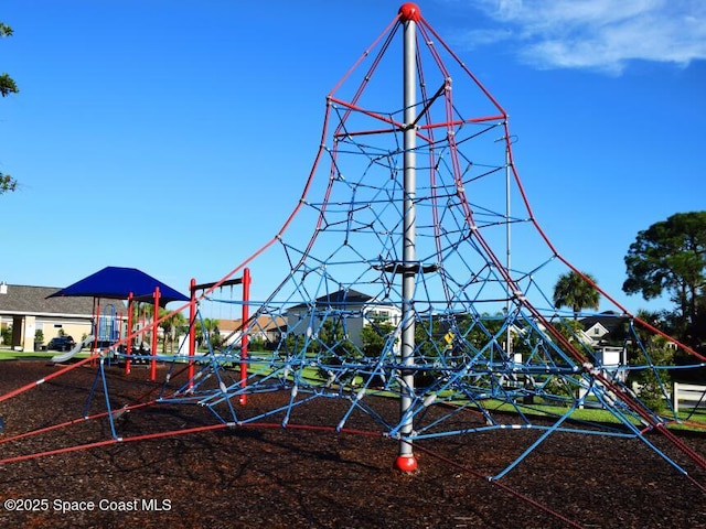 view of communal playground