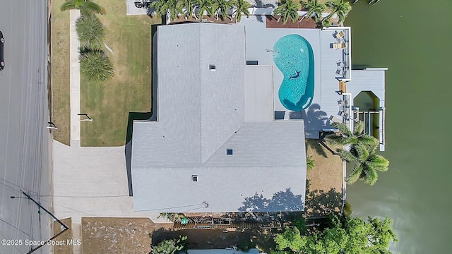 drone / aerial view