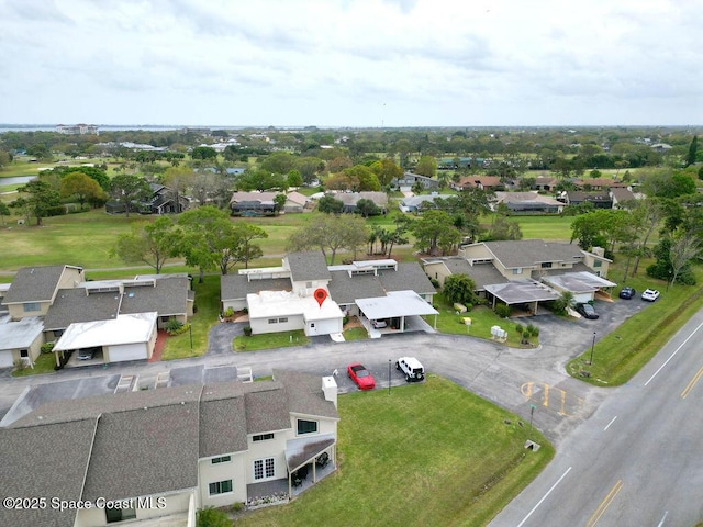 birds eye view of property featuring a residential view