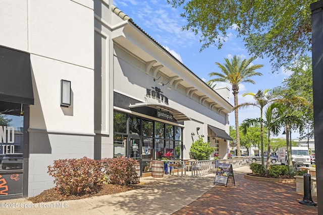 view of property