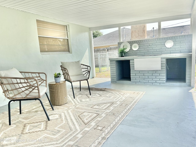 1151 Covina St, Cocoa, FL 32927 - view of patio featuring fence