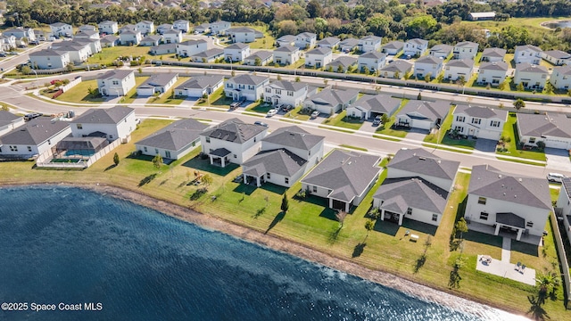 bird's eye view featuring a residential view