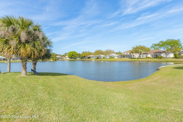 property view of water