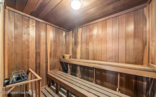 view of sauna / steam room