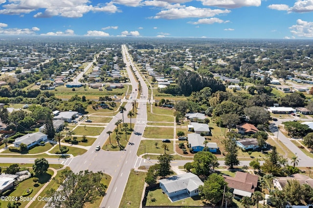 bird's eye view featuring a residential view